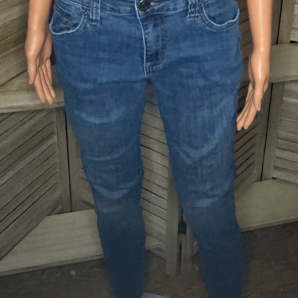 Kut from the Kloth Women's Blue Ankle Jeans
